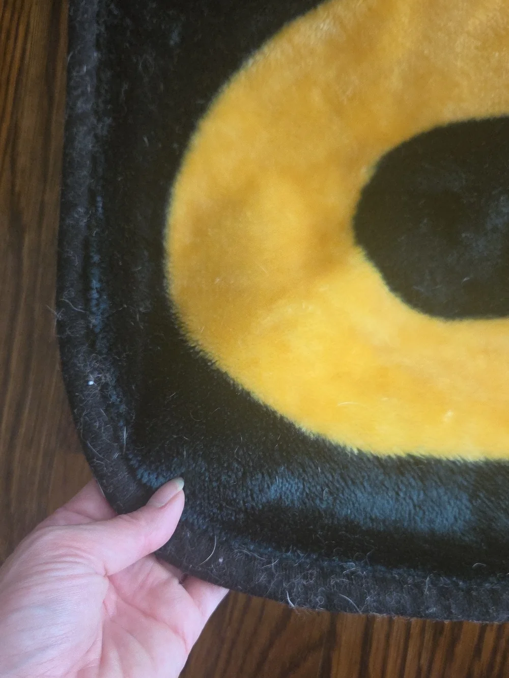 Red & Gold Plush Throw Blanket
